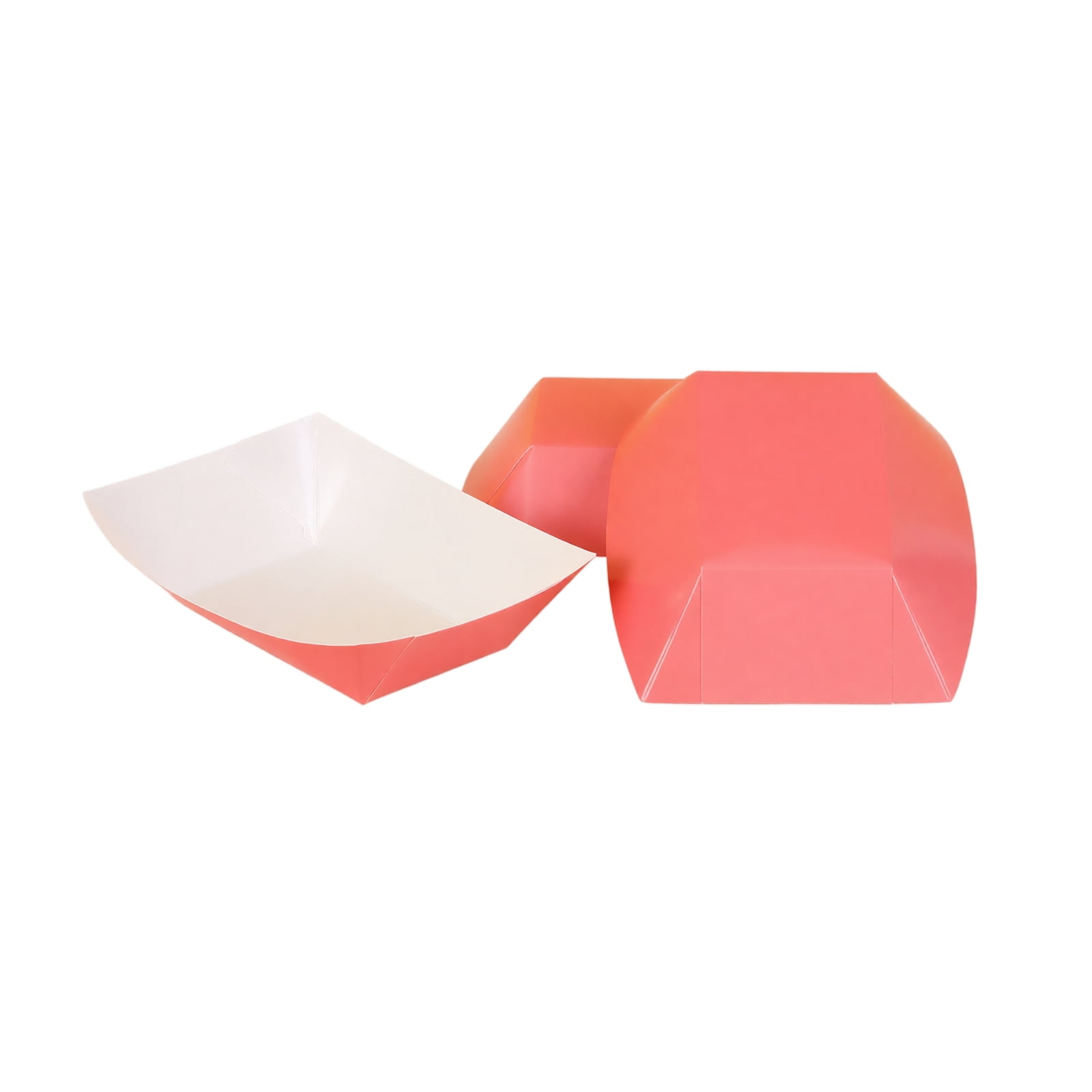 Disposable Paper Boat Box, Coated Food Trays for Picnic BBQ & Fried ...