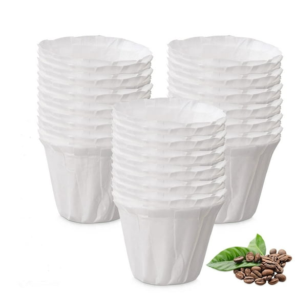 Disposable Paper Coffee Filters, K Cup Paper Filters,K-Cup Coffee Pods, Fits All Reusable K Cups