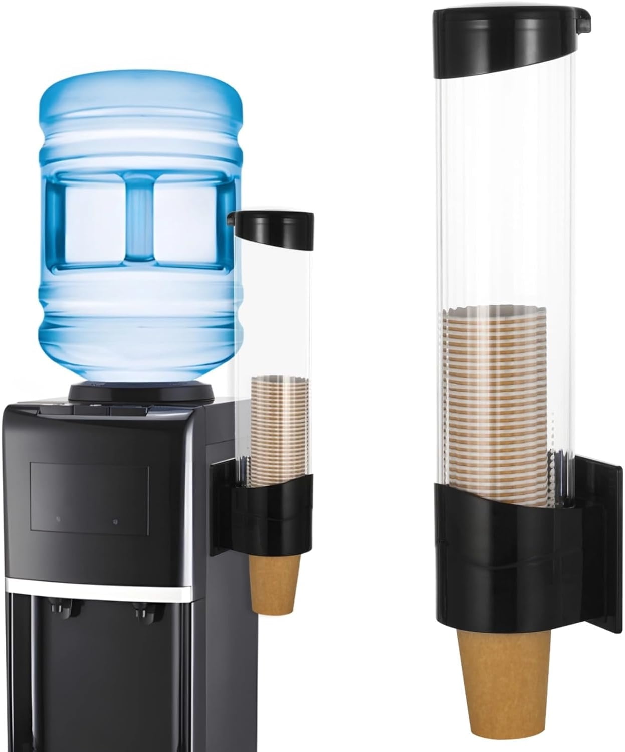 Disposable Paper Cup Dispenser,Water Cooler Pull Type Cup Holder Fits ...