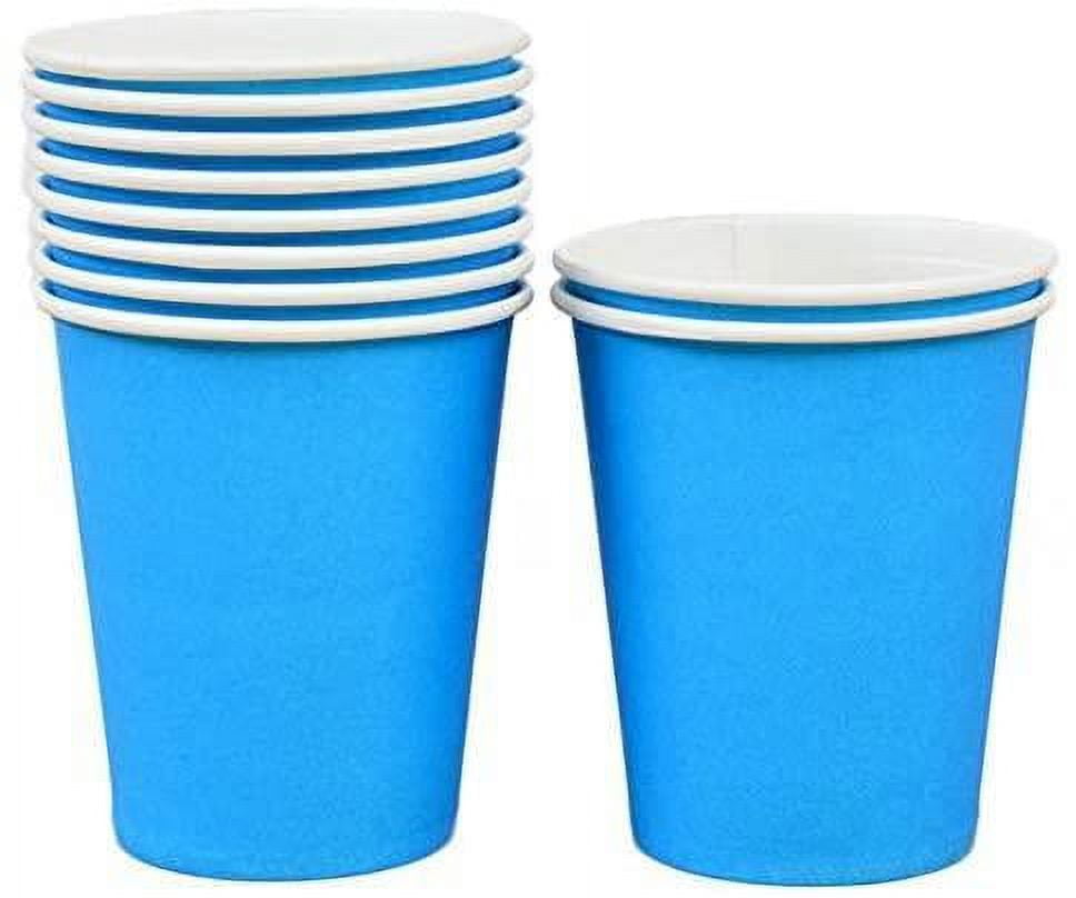 20x Paper Cup Color Paper Disposable Drinking Cups Birthday