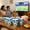 thumbnail image 1 of Disposable Paper Cups for Parties Bulk, Themed Football Game Day Cups, Durable Stadium Drinkware for Sports Events, Reusable Beverage Containers for Hot and Cold Drinks, Festive Celebration Supplies, 1 of 6