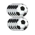thumbnail image 1 of Disposable Paper Plates 10 Pack Soccer Themed 9 Inch Dinner Plates Football Party Disposable Tableware for Birthday Party Events Decor, 1 of 6