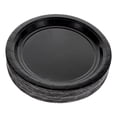 thumbnail image 1 of Disposable Paper Plates Black, 6 3/4 Inches Paper Dessert Plates, Strong and Sturdy Disposable Plates for Party Plates, Pack of 50 - By Amcrate, 1 of 8