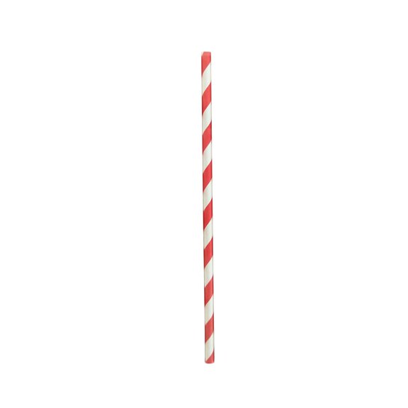Disposable Paper Straws 100 Pack Biodegradable Stripe Pattern Drinking Straws for Party Events and Everyday Use Eco Friendly Alternative