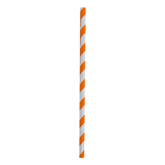 Disposable Paper Straws, Eco-Friendly Drinking Straws, 100 Pack Thick Durable Biodegradable Single-Use Straws for Parties Events and Everyday Use