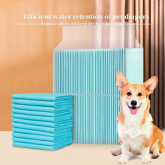 Disposable Pet Training Pads – High Absorbent Diaper Changing Mats, Waterproof & Leak Proof Underpads for Incontinence, Bed Protection, and Puppy Pee Pads