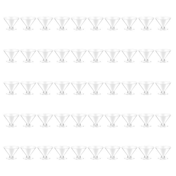 Disposable Plastic Cup Clear Crystal Party Cups for Cold Drinks and Cocktails with Sturdy Design and Leak-Proof Rim for Weddings Events and Home Entertaining Topliu