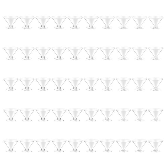 Disposable Plastic Cup Kadlawus Under $5 ! 5oz Cocktail Glasses For Parties Events Celebrations Clear Drinking Cups Bar Restaurant Supplies Perfect For Weddings Birthdays And Corporate Events