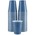 thumbnail image 1 of Disposable Plastic Cups, Pastel Blue Colored Plastic Cups, 18-Ounce Plastic Party Cups, Strong and Sturdy Disposable Cups for Party, Wedding, Christmas, Halloween Party Cup, 50 Pack - By Amcrate, 1 of 6