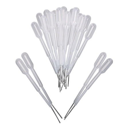 Disposable Plastic Needle-Point Pipet, Pack Of 100