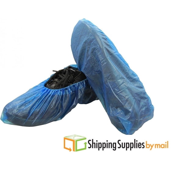 Disposable Plastic Shoe Covers Rooms Outdoors Waterproof Rain Boot Carpet Clean Hospital Overshoes Shoe Care 100 Pcs