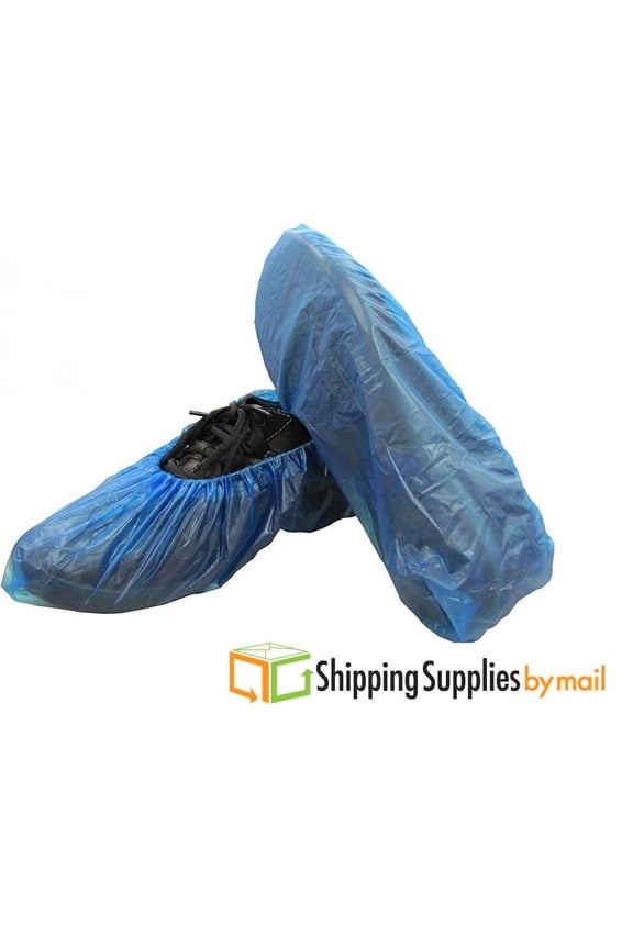 Disposable Plastic Shoe Covers Rooms Outdoors Waterproof Rain Boot Carpet Clean Hospital Overshoes Shoe Care 100 Pcs