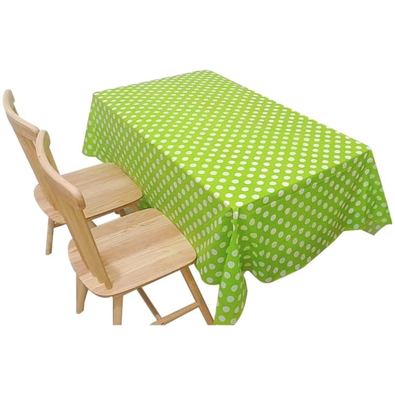 Disposable Plastic Tablecloth 54 x 72 Inches Waterproof for Party Decorations and Daily Use