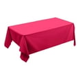 thumbnail image 1 of Disposable Plastic Tablecloth, Rectangle Table Cover, Large Size Wipe Clean Party Tablecloth, Heavy-Duty Durable Plastic Material, 1 of 8