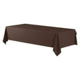thumbnail image 1 of Disposable Plastic Tablecloth for Parties & Picnics | 108x54 Inch Heavy-Duty Rectangle Table Cover | 1-Pack Waterproof & Food Safe, 1 of 1