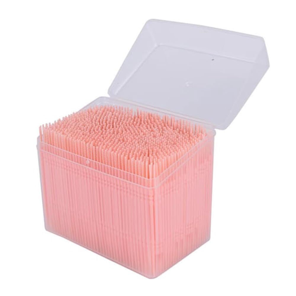 Toothpick Picks Disposable Plastic Toothpick Dental Flossers Picks Portable Practical ...