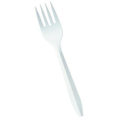 Disposable Plastic White | Pack of 400 Forks, 400 Count