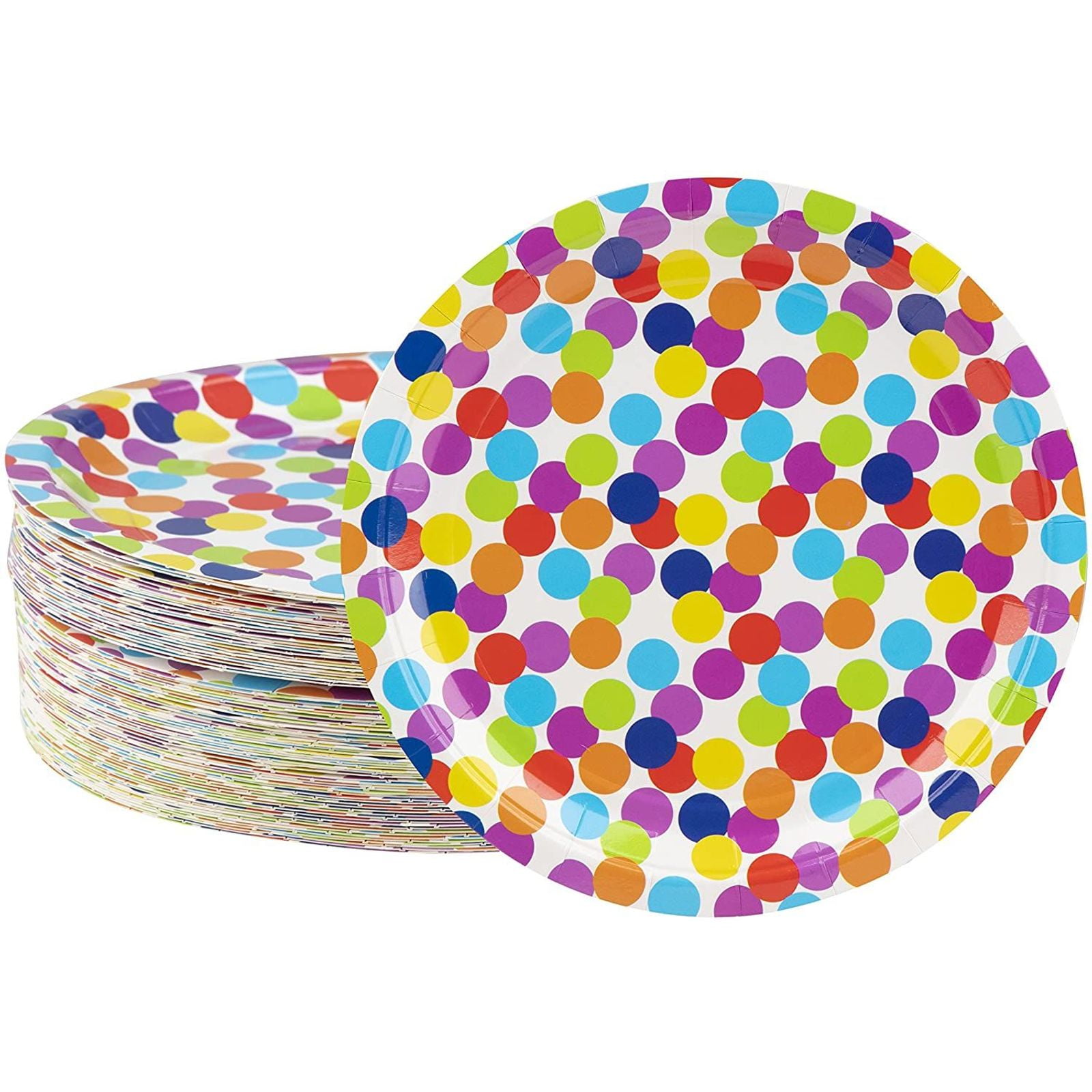 8 Pieces Reusable Plastic Paper Plate Holders 10 with Snap-In