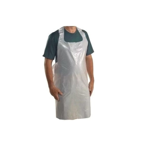 Disposable Polyethylene Apron First Aid Emergency Aprons, 24" x 42" - 2 Piece For Multipurpose Use