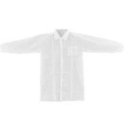 Disposable Polypropylene Lab Coat, Elastic Wrists, X-Large, 25/Case