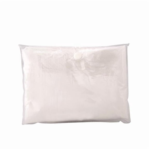 Disposable Poncho - Clear / Clear Pouch