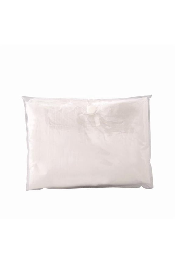 Disposable Poncho - Clear / Clear Pouch