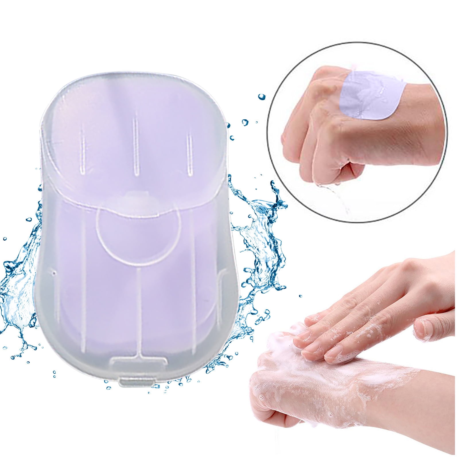 Disposable Portable Soap Tablets Mini Outdoor Hand Washing Tablets