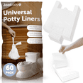thumbnail image 1 of Jool Baby Disposable Potty Liners, Universal Leakproof Portable Toilet Bags for Potty Training Toilet, 60 Pack, 1 of 7