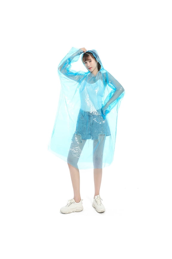 Disposable Rain Ponchos Bulk for Every Emergency, Affordable and Waterproof, Ideal for Families on the Go