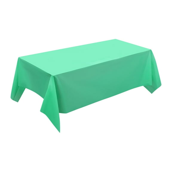 Disposable Rainbow Tablecloth Colorful Rectangle Table Cover Large Size 183Cm X 137Cm Waterproof Spillproof High Opacity Easy Dispose For Rainbow Party Birthday Wedding