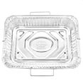 thumbnail image 1 of Disposable Rectangle Aluminum Handle Rack Pan Roaster - No Lids, Dimensions L 16 3/4 x W 12 x D 2 1/2 (30 Qty), 1 of 4