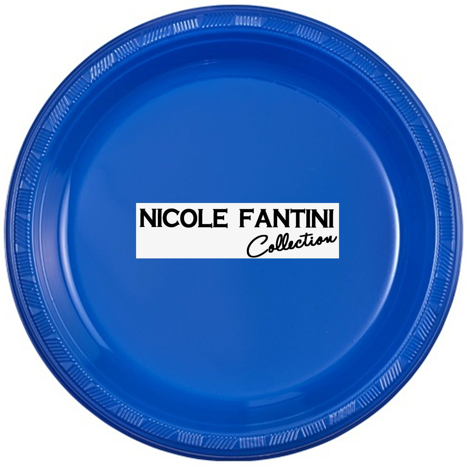 Disposable Reusable Plastic Dinner Plates Heavy Duty 7