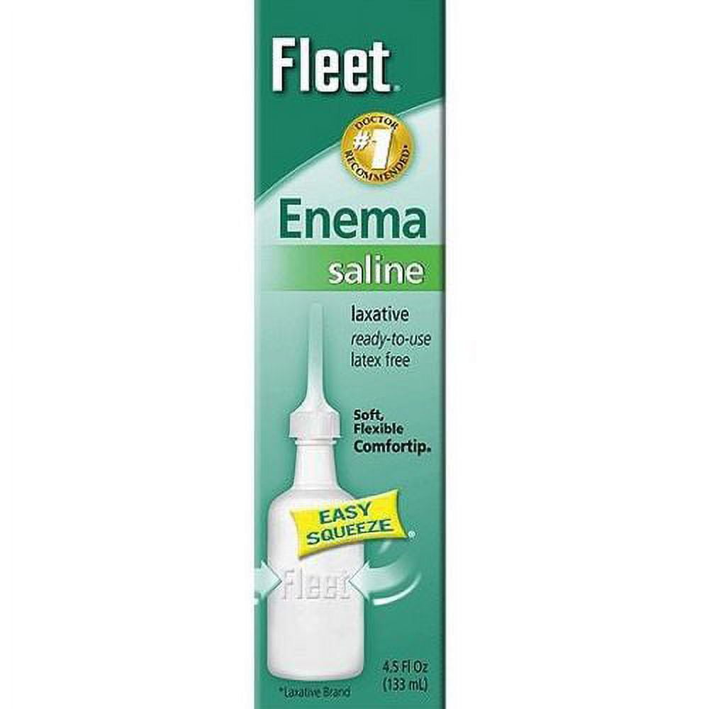 Disposable Saline Enema Case of 24 Case of 24 10 Pack