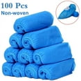 Disposable Shoe Covers 100PCS NonSlip Boot Overshoes Protector Non