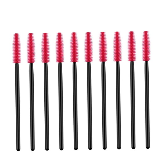 Disposable Silicone Eyelash Brush Magic Pens Applicator with Adjustable Brush Handle for Mascara Makeup Kit 50pcs Eyelash Brush