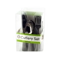 thumbnail image 1 of Disposable Silver Plastic Cutlery Set, 1 of 1