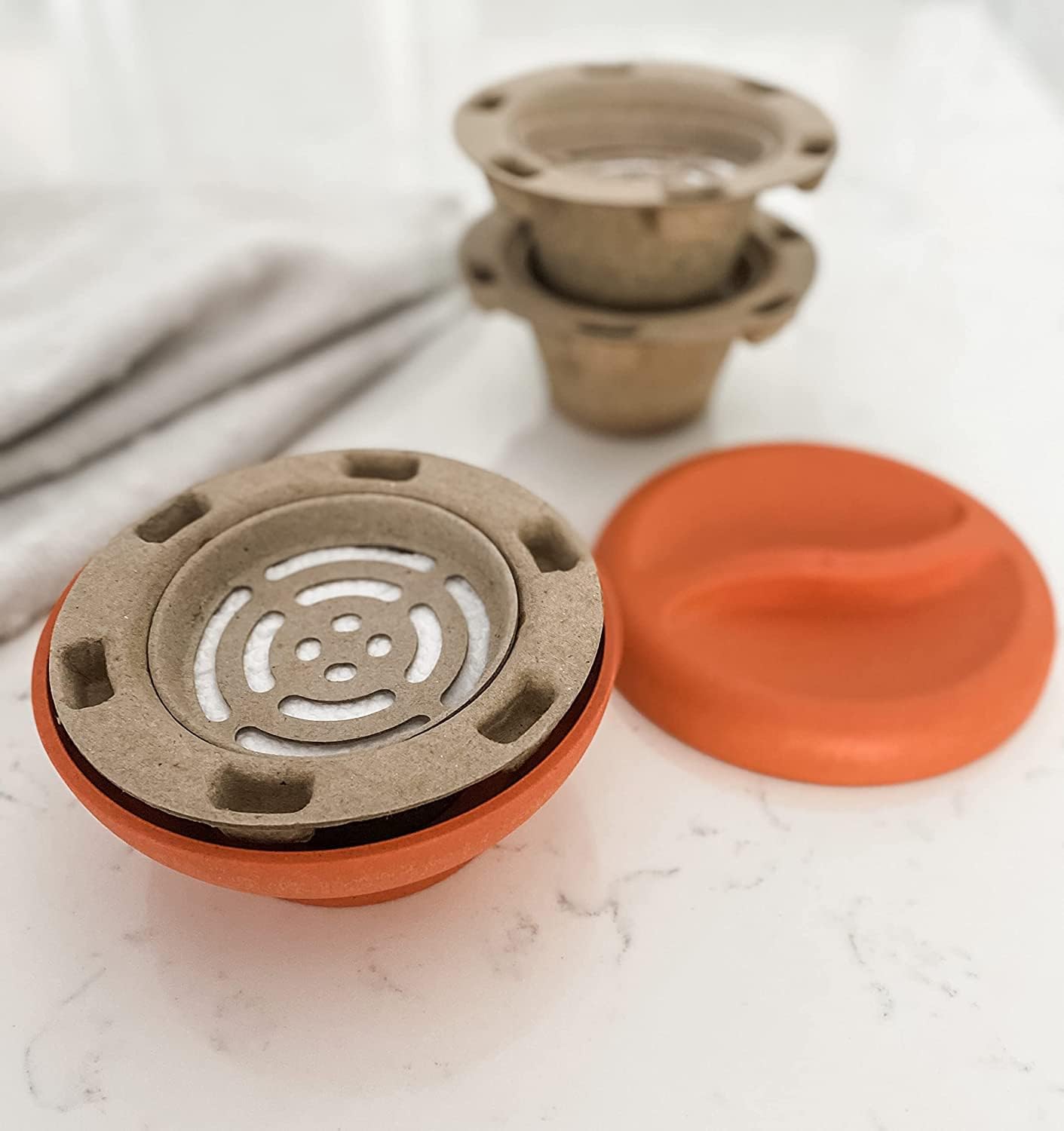 Disposable Sink Drain Opener & Storage System - 2 Drain Guards with ...