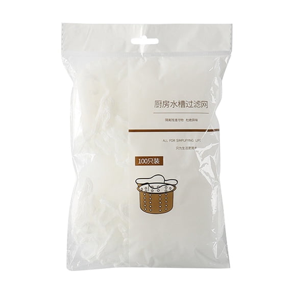 Disposable Sink Strainer,100 Pcs Mesh Drain Catcher,for Kitchen Sink Food Filter