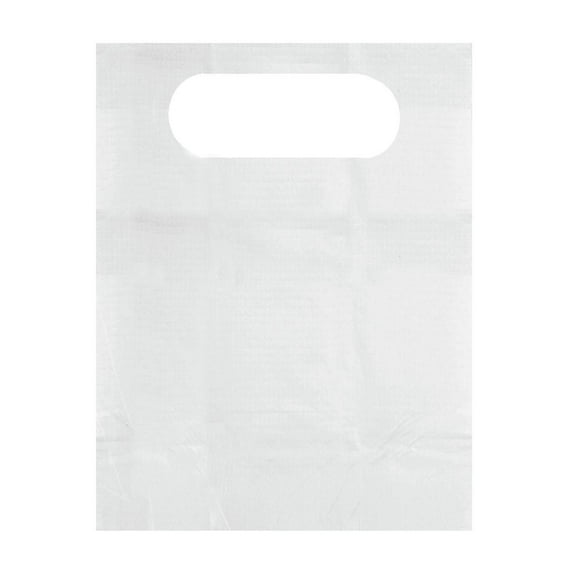 Disposable Slip-On Adult Bibs,White