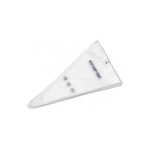 Disposable Soft & Flexible Pastry Bag 22" long, 100 Pieces