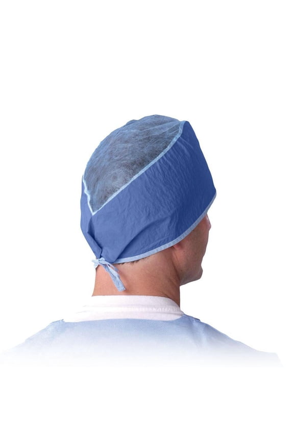 Disposable Surgeon's Caps,Dark Blue,One Size Fits Most