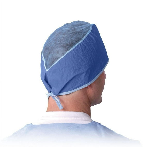 Disposable Surgeon's Caps,Dark Blue,One Size Fits Most