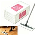thumbnail image 1 of Disposable Sweeper XL Mop Cloths,50pack of Duster Mop Pads Refills for Cleaning Hardwood Floor Dust,XL Dry Sweeping Cloths for Home, 1 of 6