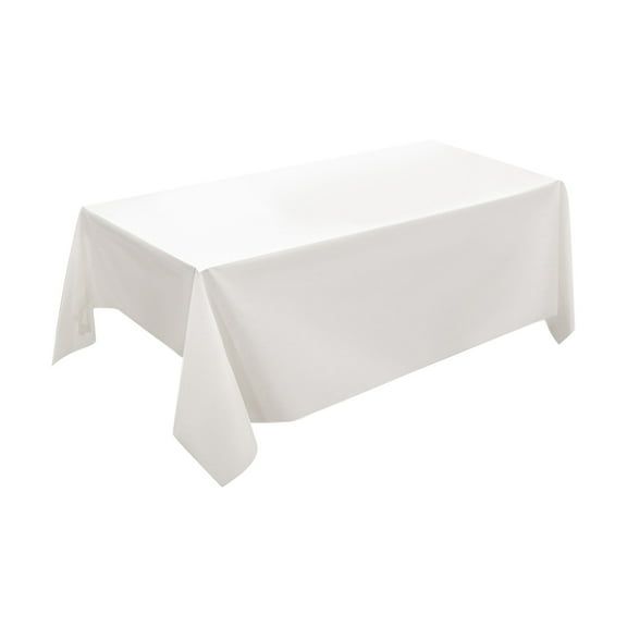 Disposable Tablecloth Large Size Rectangle Table Cover Covers Tables Up To 8 Feet, Spill And Waterproof High Opacity, Perfect For Parties Weddings Picnics Home Events
