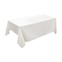 Disposable Tablecloth Large Size Rectangle Table Cover Covers Tables Up To 8 Feet, Spill And Waterproof High Opacity, Perfect For Parties Weddings Picnics Home Events