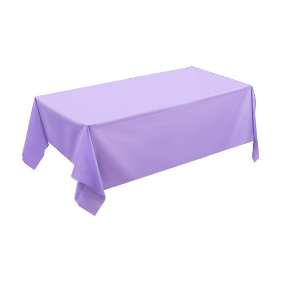 Disposable Tablecloths , Solid Color Party No Wash Tablecloths Padded Table for Parties Picnics and Events 54X72 Inches