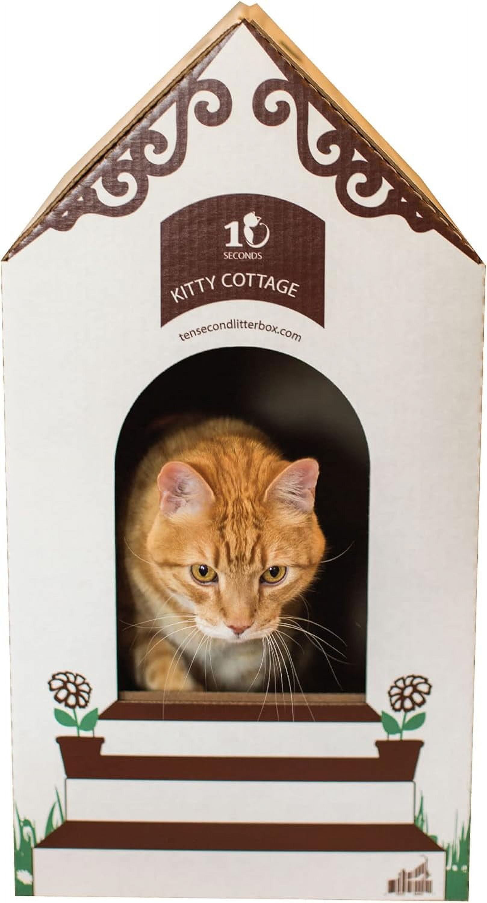 Disposable Ten Second Litter Boxes for Kitty/Cats (4 Count