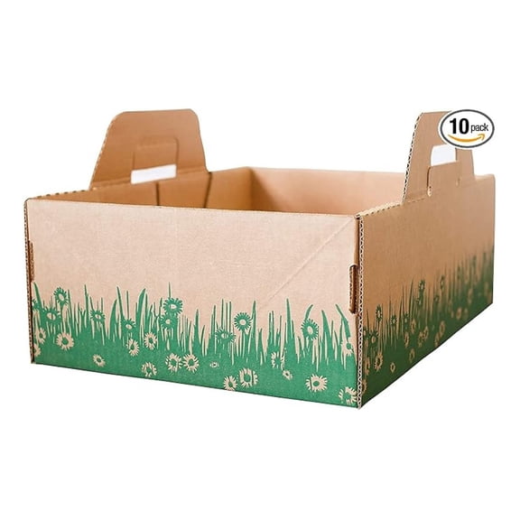 Disposable Ten Second Litter Boxes for Kitty/Cats. Biodegradable for Quick and Easy Disposal. Made of Recyclable Material. (8-Pack) by XLMD