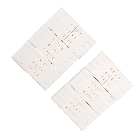 Disposable Toilet Brush Replacement Refills, Multipurpose Toilet Scrubber Wand Refills Self Contained Cleaning Agent 12 PCS Soluble  For Washroom Lemon,Lavender