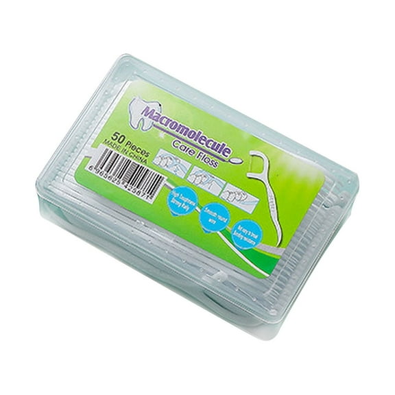 Disposable Tooth Cleaning Tools - PE , High-Tension Floss, for Oral Hygiene(50PCS)